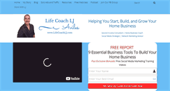 Desktop Screenshot of lifecoachlj.com